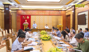 Tập trung cao cho công tác chuẩn bị Đại hội Đảng bộ tỉnh