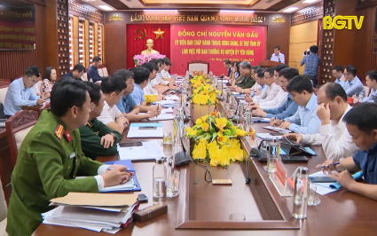 Tập trung cao hoàn thành nhiệm vụ sáp nhập đơn vị hành chính