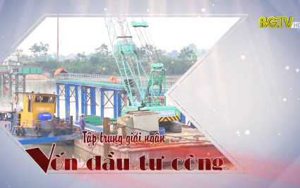 Tập trung giải ngân vốn đầu tư công