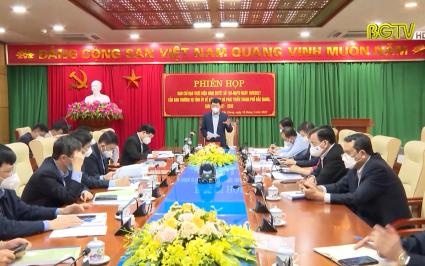 Tập trung hoàn thiện điều chỉnh quy hoạch mở rộng TP Bắc Giang