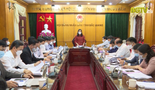 Thẩm tra 1 số nội dung trình BTV Tỉnh uỷ tại phiên họp tháng 11/2021