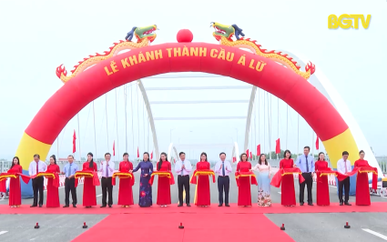 Thành phố Bắc Giang khánh thành một số công trình trọng điểm