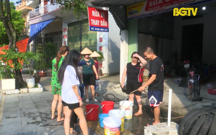 Thành phố Bắc Giang: Người dân khốn khổ vì bị cắt nước sinh hoạt 