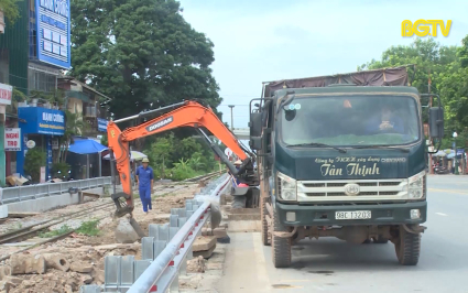 Thành phố Bắc Giang xóa bỏ đường ngang, lối mở trên đường sắt