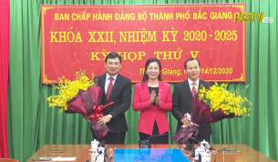 Thành ủy Bắc Giang có tân Bí thư Thành ủy