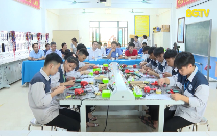 Thi kỹ năng tay nghề giỏi - Mở rộng cơ hội việc làm cho học sinh, sinh viên