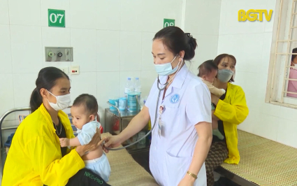 Thời tiết giao mùa, số ca mắc cúm tại Bắc Giang tăng mạnh