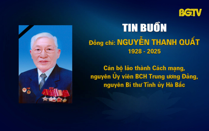 Tin buồn: Đồng chí Nguyễn Thanh Quất từ trần