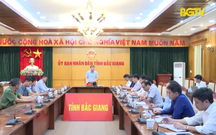 Thống nhất kế hoạch triển khai dự án KCN Châu Minh - Bắc Lý- Hương Lâm 