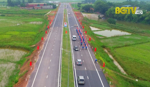 Thông xe kỹ thuật tuyến đường vành đai thành phố Bắc Giang
