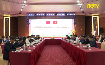 Thúc đẩy hợp tác giữa TP. Bắc Giang - TP. Nam Ninh