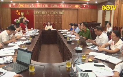 Thường trực HĐND tỉnh giám sát công tác phòng, chống cháy nổ tại huyện Yên Thế
