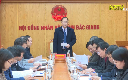 Thường trực HĐND tỉnh nghiệm thu đề tài khoa học