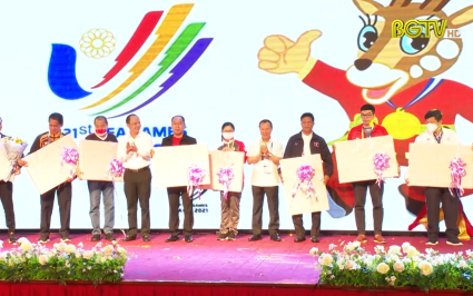 Tiệc chiêu đãi HLV, VĐV môn cầu lông SEA Games 31