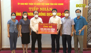 Tiếp nhận hơn 37 tỷ đồng ủng hộ Quỹ phòng, chống Covid- 19