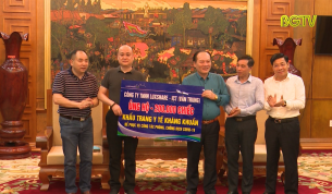 Tiếp nhận vật tư y tế phòng, chống dịch Covid-19