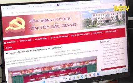 Tiếp tục lan tỏa cuộc thi “Bắc giang - Niềm tin và khát vọng” 