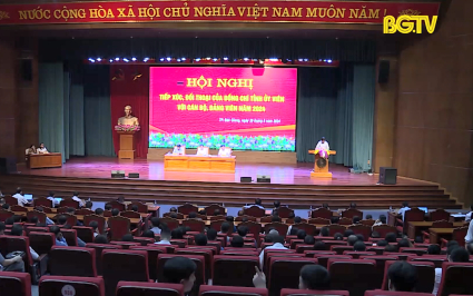 Tiếp xúc, đối thoại của đồng chí Tỉnh uỷ viên với cán bộ, Đảng viên