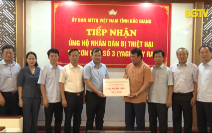 Tỉnh Lâm Đồng ủng hộ 2 tỷ đồng giúp Bắc Giang khắc phục thiệt hại do bão