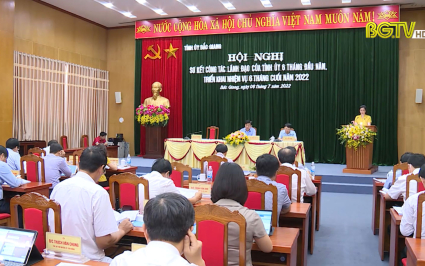 Tỉnh ủy Bắc Giang triển khai nhiệm vụ 6 tháng cuối năm