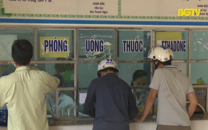 Toàn tỉnh có 12 cơ sở điều trị Methadone