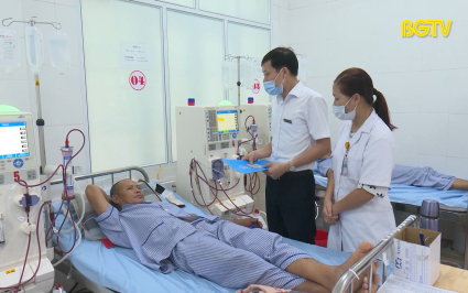 Toàn tỉnh Bắc Giang có 7 cơ sở y tế chạy thận nhân tạo