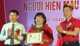 Tôn vinh người hiến máu tiêu biểu tỉnh Bắc Giang năm 2020