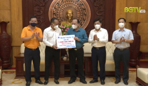 Tổng Công ty VIGLACERA ủng hộ Bắc Giang 1 tỷ đồng phòng chống dịch