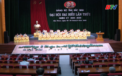 Tổng duyệt chương trình Đại hội đại biểu Đảng bộ tỉnh Bắc Ninh lần thứ I 