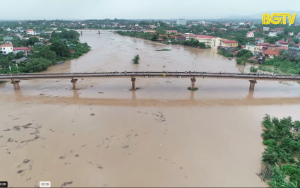 Tổng hợp tình hình lũ trên các sông