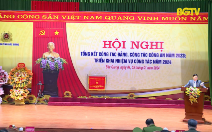 Tổng kết công tác Công an năm 2023 và triển khai nhiệm vụ năm 2024 