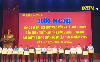 Tổng kết Đại hội Thể dục thể thao các cấp 