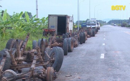 TP. Bắc Giang: Tái diễn lấn chiếm vỉa hè, lòng đường