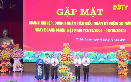 Thành phố Bắc Giang gặp mặt doanh nhân, doanh nghiệp