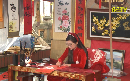 Tranh chữ ngày xuân
