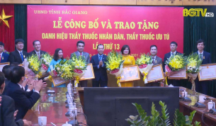 Trao tặng danh hiệu Thầy thuốc Nhân dân, Thầy thuốc Ưu tú năm 2021