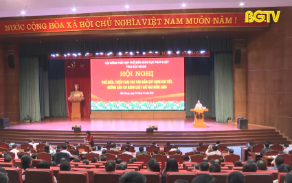 Phổ biến các văn bản hướng dẫn thi hành Luật Đất đai 2024 