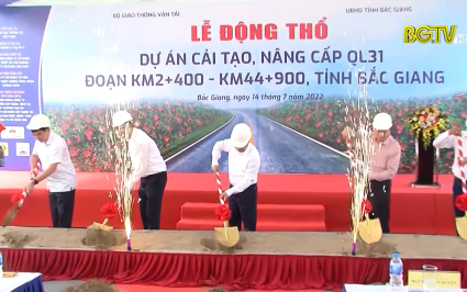 Triển khai dự án cải tạo, nâng cấp QL31, tỉnh Bắc Giang