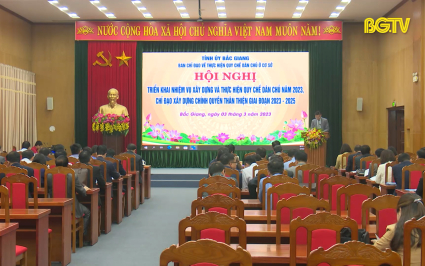 Triển khai xây dựng và thực hiện quy chế dân chủ