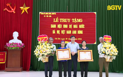 Truy tặng danh hiệu Bà mẹ Việt Nam Anh hùng