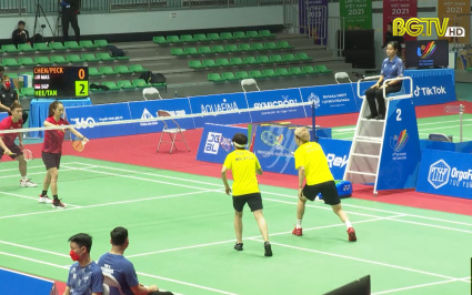 Tứ kết nội dung cá nhân môn cầu lông SEA Games 31