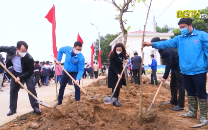 Tuổi trẻ Bắc Giang phấn đấu trồng mới hơn 26.000 cây xanh