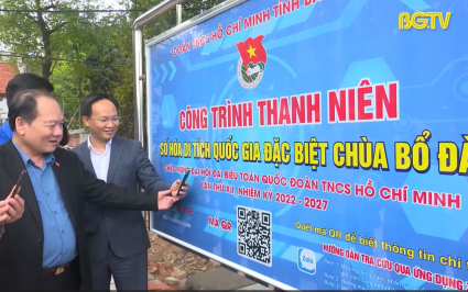 Tuổi trẻ Bắc Giang “số hóa” di tích lịch sử, văn hóa 