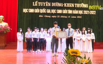 Tuyên dương, khen thưởng Học sinh giỏi cấp Quốc gia, cấp tỉnh