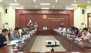 Ủy ban MTTQ tỉnh kiểm tra công tác bầu cử tại huyện Sơn Động 