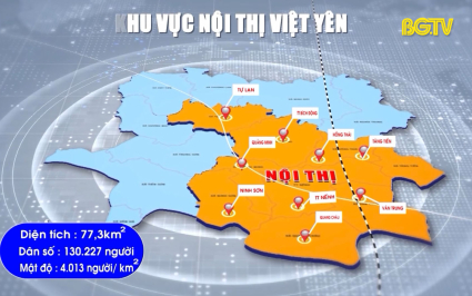 Uỷ ban thường vụ Quốc Hội thông qua Nghị quyết thành lập thị xã Việt Yên