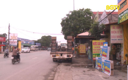 Vi phạm hành lang giao thông trên đường tỉnh 293 
