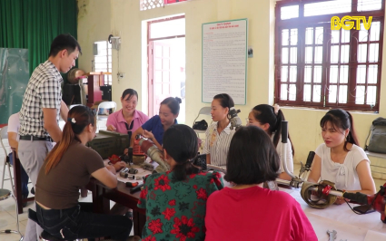 Việc làm bền vững từ chương trình giáo dục nghề nghiệp ở Sơn Động
