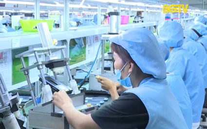 Việt Yên: Giá trị sản xuất công nghiệp chiếm trên 77% tổng giá trị sản xuất công nghiệp toàn tỉnh 