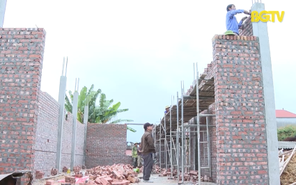 Việt Yên phấn đấu khởi công hết nhà tạm, nhà dột nát trước 15/4